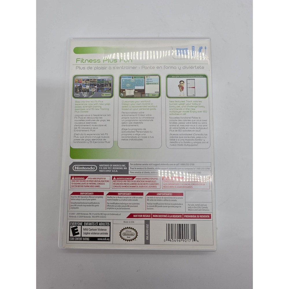 Nintendo Wii Fit and Wii Fit Plus Game Bundle with Manual - Nintendo Wii - Picture 15 of 15